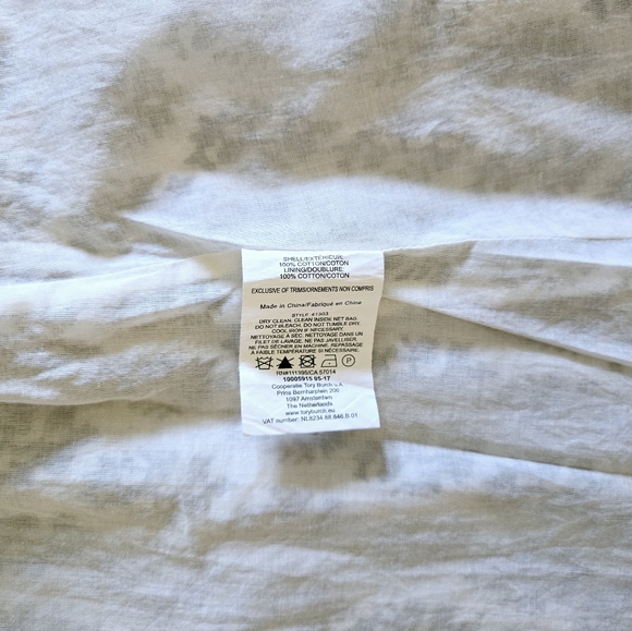 Tory Burch Amita Appliquéd Printed Cotton V-Neck Sleeveless Maxi Dress In Multi - Picture 16 of 16